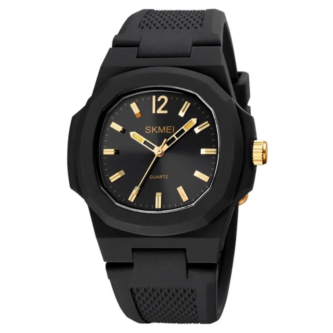 Skmei – 1717 – Quartz Sports Waterproof – Golden