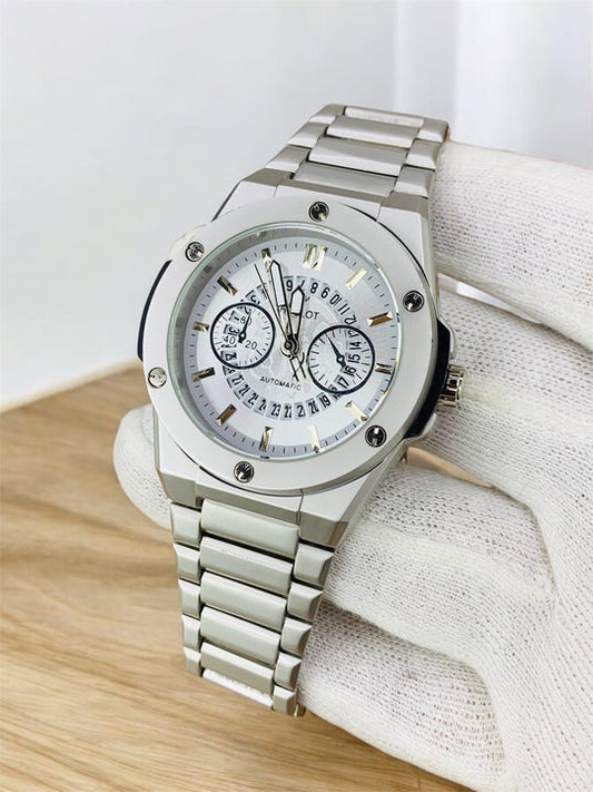 HB Stainless Steel Date Adjustment (Silver)